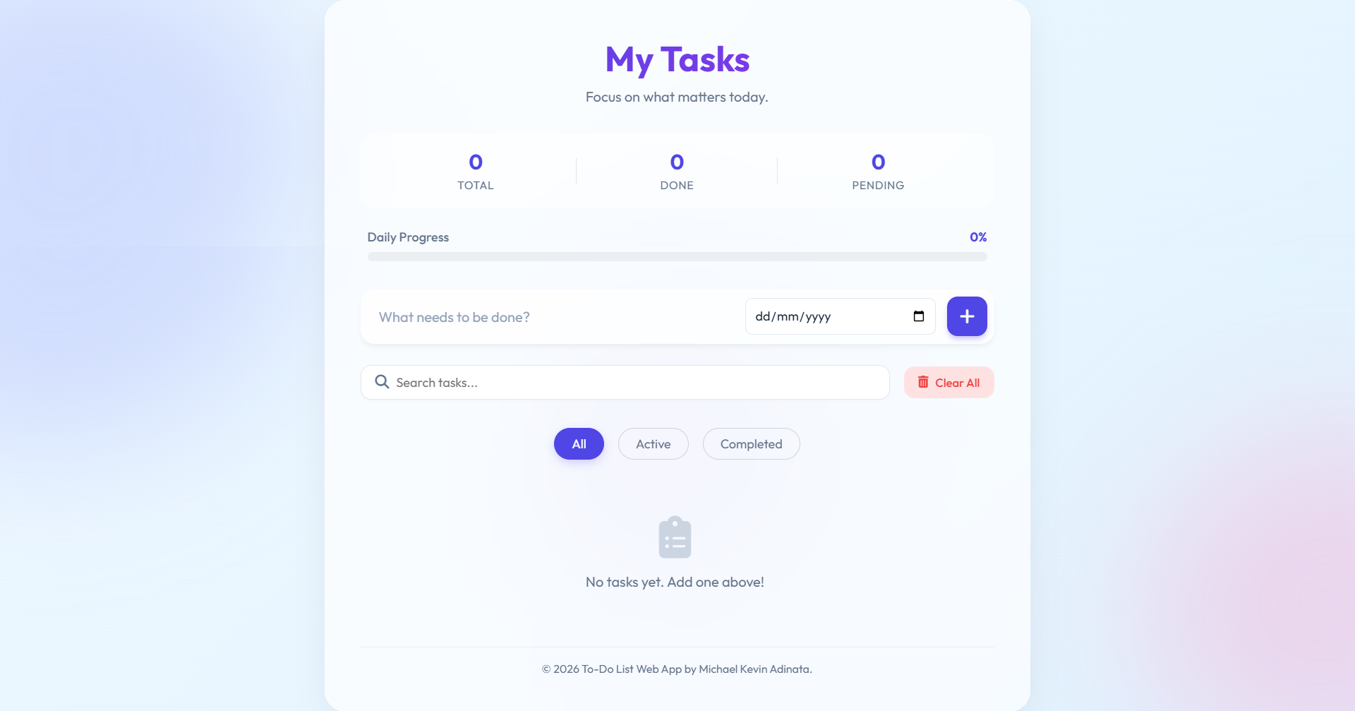 Todo List App
